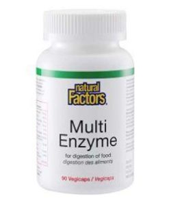 Natural Factors Multi Enzyme Capsule