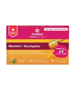 Honibe – Honey Lozenges: Pure Honey, 10 pack