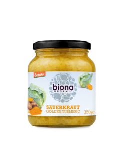 BIONA ORG GOLD TURMERIC SAUERKRAUT350G