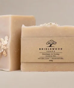Bridlewood Soaps – Oatmeal & Honey Bar Soap, 150g