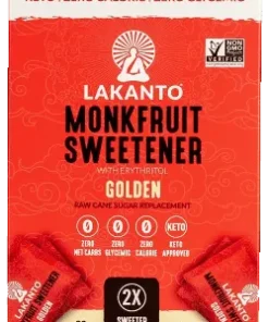 Lakanto Golden – 2x Sweeter than sugar: 30x3g Sachets