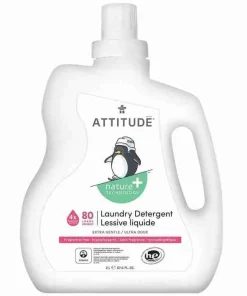 Attitude Living – Laundry Detergent Extra Gentle Fragrance Free, 2L