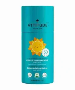 Attitude Living – Kids Unscented Mineral Sunscreen Stick SPF 30, 85g