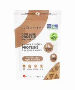 Flourish Chocolate Chip Plant Based Protein Pancake Mix 430g