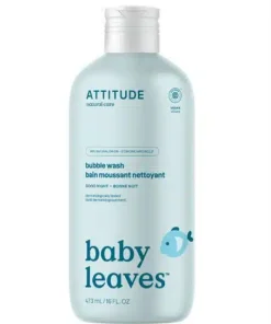 Attitude Living – Natural Bubble Bath Good Night & Almond Milk, 473mL