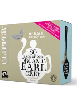 CLIPPER ORG EARL GREY TEA 80S
