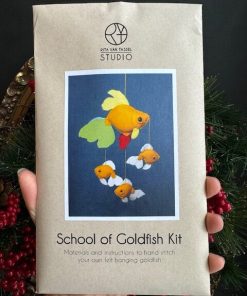 Felt Creature School of Goldfish Kit 🍁