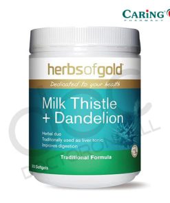 Herbs Of Gold Milk Thistle Plus Dandelion Capsule 300s