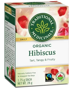Traditional Medicinals – Organic Hibiscus Tea, 16 bags