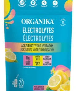 Organika – Electrolyte Sachets: Pink Lemonade, 20×3.5g