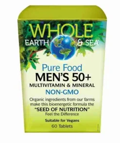 Whole Earth & Sea Men’s 50+ Multivitamin & Mineral 60 Tablets