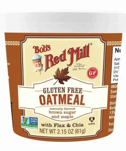 Bob’s Red Mill – Maple Brown Sugar Oatmeal Cup, 61g