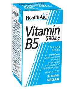 Health Aid Vitamin B5 690mg Tablets 30’s