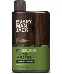 Every Man Jack 2 In 1 Thickening shampoo+Conditioner – Tea Tree, 400ml