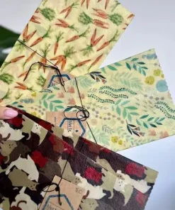 Hive to Home Bees Wax Wrap – 10″x10″ Square