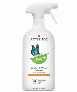 Attitude Living – Window & Mirror Cleaner Citrus Zest, 800mL