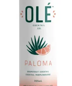 Olé Cocktail Co. Paloma Mocktail, 4 x 355ml
