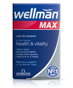 Wellman Max Tablets/Capsules 84’s
