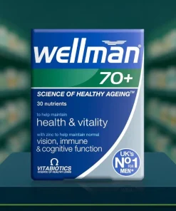 Vitabiotics Wellman 70+ Tablets | 30